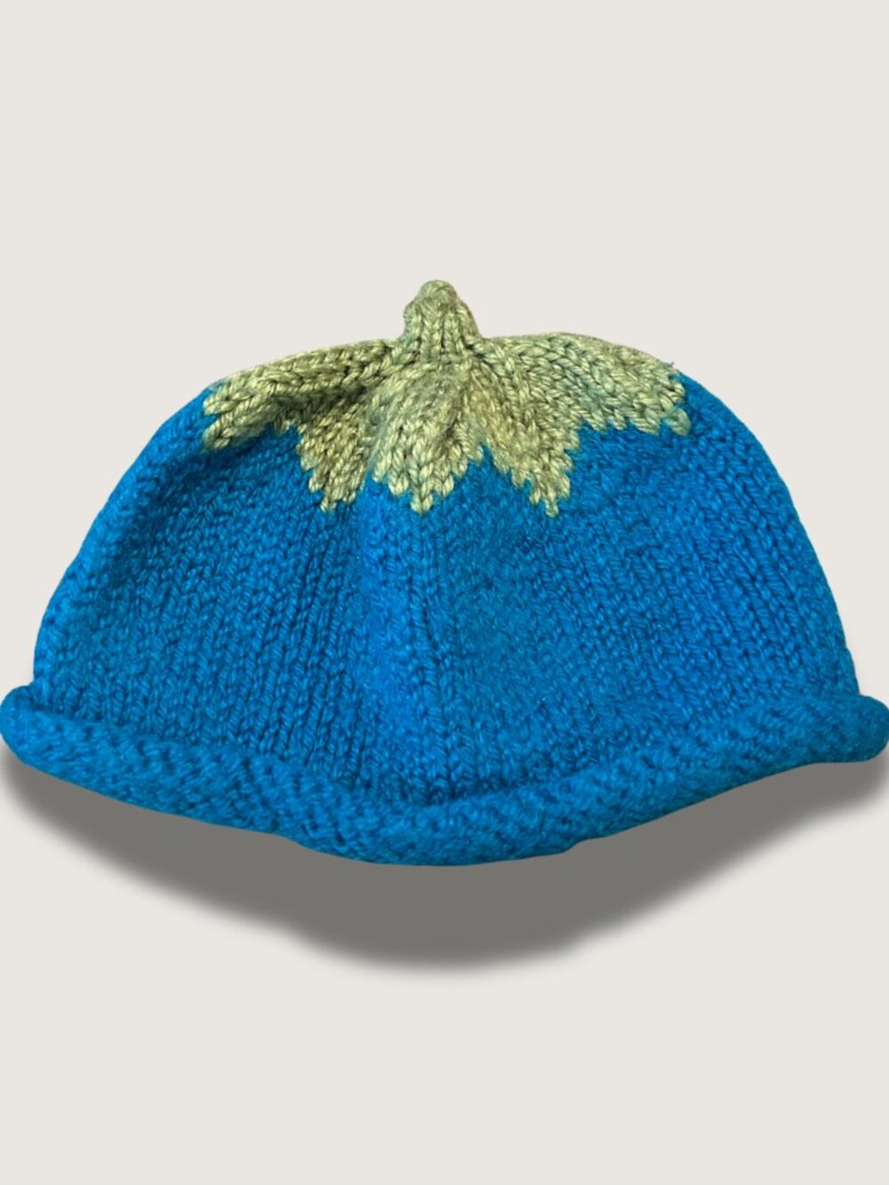 Handmade Knit - Blueberry Hat